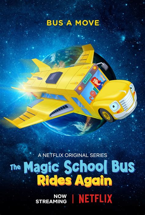 The magical school bus becomes displaced in the cosmic realm